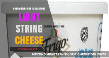 Frigo Light String Cheese Fiber Content: A Nutritional Breakdown