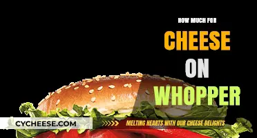 How Much Extra for Cheese on a Whopper? Let's Find Out!