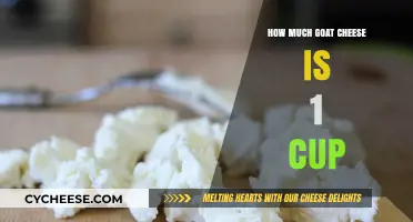 Measuring Goat Cheese: How Much Equals 1 Cup in Recipes?