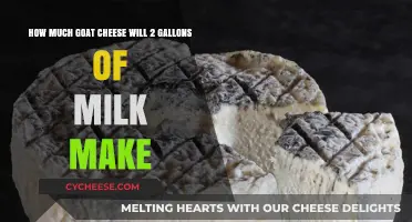 Goat Cheese Yield: How Much From 2 Gallons of Milk?