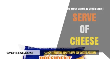 Understanding Cheese Portions: What's a Healthy Serving Size in Grams?
