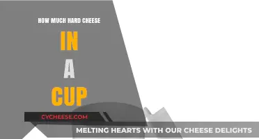 Measuring Hard Cheese: How Much Fits in a Standard Cup?