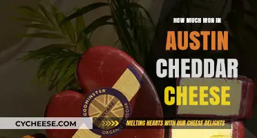 Iron Content in Austin Cheddar Cheese: Nutritional Insights Revealed