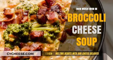 Iron Content in Broccoli Cheese Soup: Nutritional Breakdown and Benefits