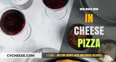 Iron Content in Cheese Pizza: Surprising Nutritional Facts Revealed