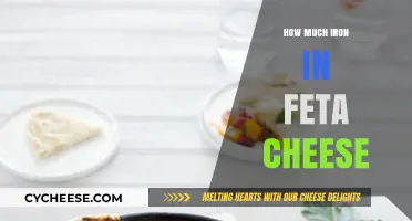 Iron Content in Feta Cheese: Surprising Nutritional Facts Revealed