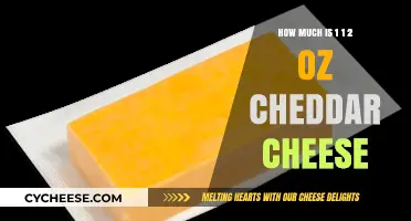 Measuring Cheddar Cheese: Understanding 1 1/2 Oz Portions Easily