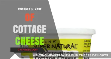 Measuring Cottage Cheese: Understanding 1/2 Cup Serving Size