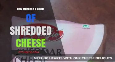 Understanding the Cost of Half a Pound of Shredded Cheese