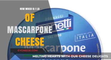 Understanding the Cost of 1 Pound of Mascarpone Cheese