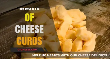 Cheese Curds Cost: Uncovering the Price of 1 Ounce