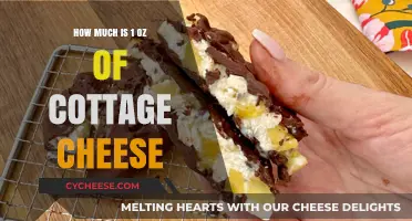 Cottage Cheese Portions: Understanding the Weight of 1 Ounce