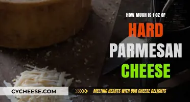 Measuring Hard Parmesan Cheese: How Much is 1 Oz?