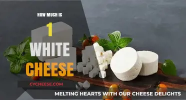 Understanding the Cost of 1 White Cheese: A Price Breakdown