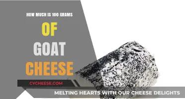 Understanding the Cost and Value of 100 Grams Goat Cheese