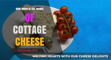 Understanding the Weight and Volume of 125 Grams of Cottage Cheese