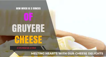 Gruyere Cheese Measurement Guide: 2 Ounces Explained and Priced