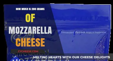 Mozzarella Cheese Measurement Guide: Understanding 200 Grams in Your Kitchen