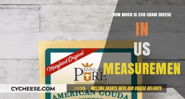 Converting 250 Grams of Cheese to US Measurements: A Quick Guide