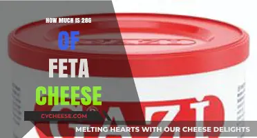 Measuring Feta Cheese: Understanding the Weight of 28g in Recipes