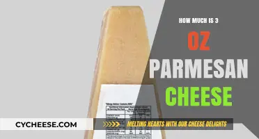 Measuring Parmesan Cheese: How Much is 3 Ounces in Cups?