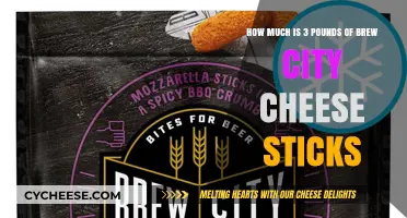 Brew City Cheese Sticks: Cost of 3 Pounds Revealed