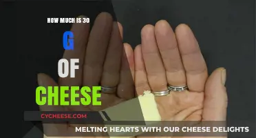 Measuring Cheese: Understanding the Weight and Value of 30 Grams