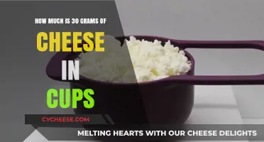 Converting 30 Grams of Cheese to Cups: A Simple Guide