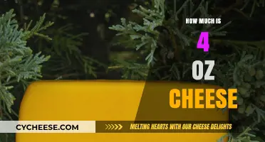 Measuring Cheese: Understanding the Weight of 4 Ounces in Recipes