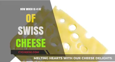 Measuring Swiss Cheese: Understanding the Weight of 4 Ounces
