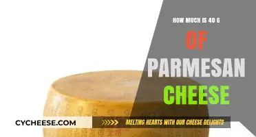 Measuring Parmesan: Understanding the Volume of 40 Grams of Cheese