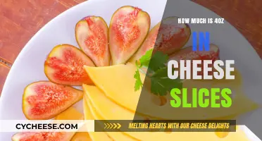 Understanding Cheese Slices: Converting 4oz to Perfect Portions