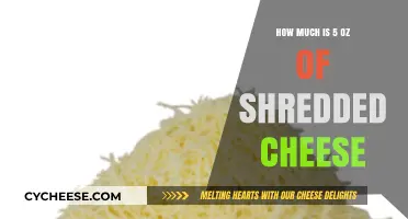 Measuring Shredded Cheese: Understanding the Weight of 5 Ounces