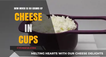 Converting Cheese Measurements: 50 Grams to Cups Explained Easily