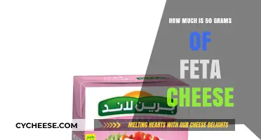 Measuring Feta Cheese: Understanding the Weight of 50 Grams