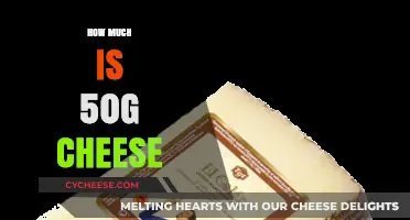 Understanding the Value and Portion of 50g Cheese in Your Diet