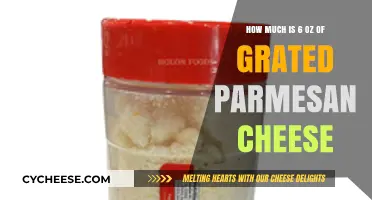 Measuring Grated Parmesan: How Much is 6 Ounces in Cups?