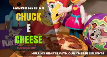 Chuck E. Cheese Play Time: 60 Minutes Cost Breakdown