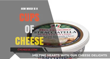 Measuring Cheese: How Much is 8 Cups in Weight and Volume?