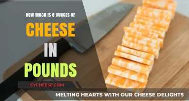 Converting 8 Ounces of Cheese to Pounds: A Simple Guide