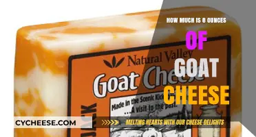 Measuring Goat Cheese: Understanding the Weight of 8 Ounces