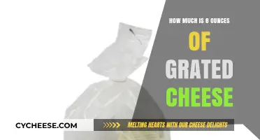 Measuring Grated Cheese: Understanding the Volume of 8 Ounces