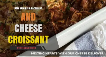 Bacon Egg and Cheese Croissant Price: A Breakfast Budget Breakdown