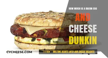 Bacon Egg and Cheese Dunkin' Price: A Breakfast Budget Breakdown