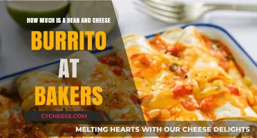 Bean and Cheese Burrito Price at Bakers: A Tasty Budget Option