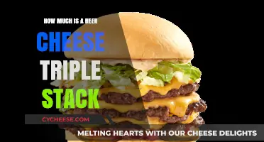 Beer Cheese Triple Stack: Uncovering the Cost of This Indulgent Treat
