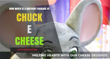 Chuck E. Cheese Birthday Package Cost: What to Expect