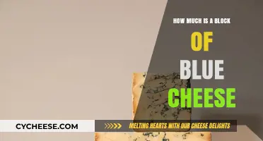 Exploring the Cost of a Block of Blue Cheese: A Price Guide