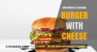 Checker Burger with Cheese Price: A Tasty Treat on a Budget