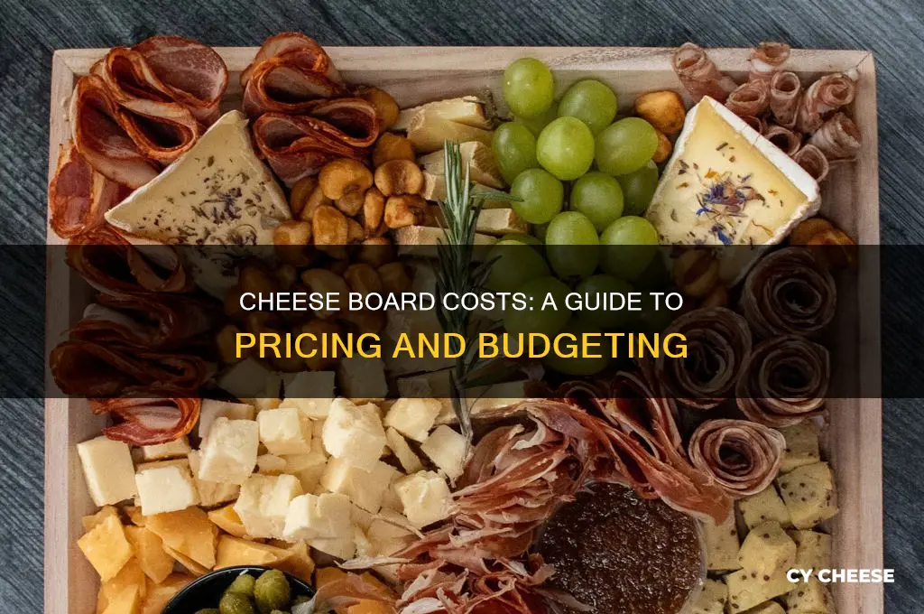 how much is a cheese board
